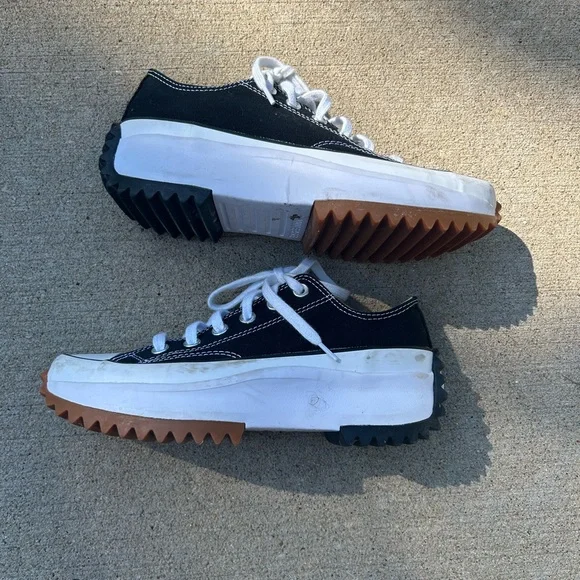 Converse Run Star Hike Platform Sneakers – Black (Women’s 7) - Picture 8 of 8